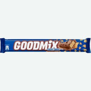 Батончик Good Mix шоколадный со вкусом печенья с хрустящей вафлей, 47 г