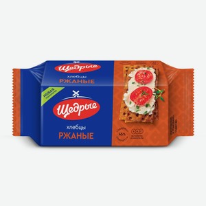 Хлебцы Щедрые Ржаные, 100 г